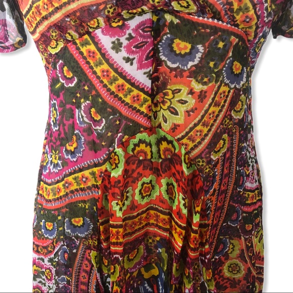 Akemi + Kin | Murol Wrapped Maxi Dress Anthro XS 2 - Picture 7 of 12